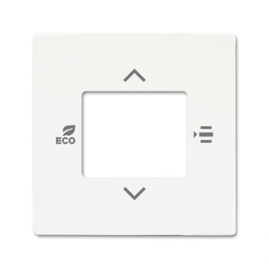 2CKA006155A0064 6109/03-884-500 Накладка на терморегулятор, белый бархат