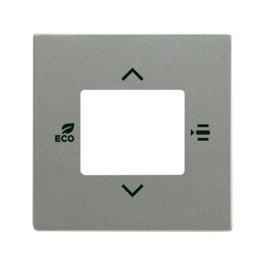 2CKA006155A0066 6109/03-803-500 Накладка на терморегулятор, meteor/серый металлик