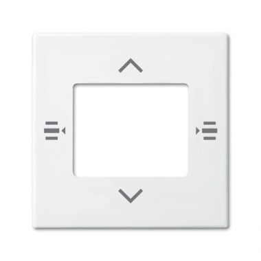 2CKA006155A0115 6108/61-866-500 Накладка для сенсора 6108/60-500, Basic 55, цвет альпийский белый