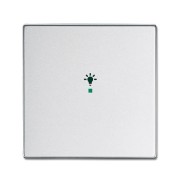 2CKA006220A0141 SRL-1-83 Клавиша одинарная free@home, освещение, future, серебристый алюминий