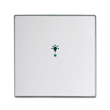 2CKA006220A0141 SRL-1-83 Клавиша одинарная free@home, освещение, future, серебристый алюминий