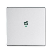 2CKA006220A0147 Клавиша одинарная, сцена, сер.алюм.