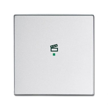 2CKA006220A0147 Клавиша одинарная, сцена, сер.алюм.