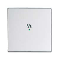 2CKA006220A0150 SRD-1-83 Клавиша одинарная free@home, светорегулятор, future, серебристый алюминий