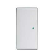 2CKA006220A0153 SR-2-83 Клавиша двойная free@home, future, серебристый алюминий