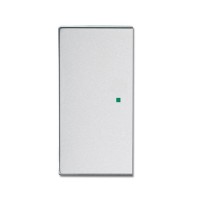 2CKA006220A0153 SR-2-83 Клавиша двойная free@home, future, серебристый алюминий