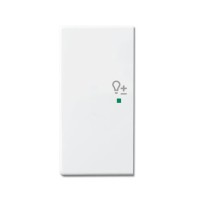 2CKA006220A0166 SRD-2-L-84 Клавиша двойная левая free@home, светорегулятор, future, белый