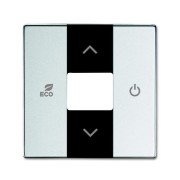 2CKA006220A0180 CP-RTC-83 Накладка терморегулятора free@home, future, серебристый алюминий