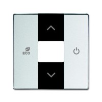 2CKA006220A0180 CP-RTC-83 Накладка терморегулятора free@home, future, серебристый алюминий