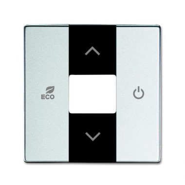 2CKA006220A0180 CP-RTC-83 Накладка терморегулятора free@home, future, серебристый алюминий