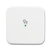 2CKA006220A0191 Клавиша одинарн., светорег., альп.