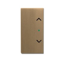 2CKA006220A0378 SRB-2-840 Клавиша двойная free@home, жалюзи, Династия, латунь античная