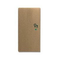 2CKA006220A0380 SRD-2-L-840 Клавиша двойная левая free@home, светорегулятор, Династия, латунь античная