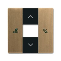 2CKA006220A0384 CP-RTC-840 Накладка терморегулятора free@home, Династия, латунь античная