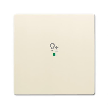 2CKA006220A0520 Клавиша одинарная free@home, светорегулятор, future, цвет слоновая кость