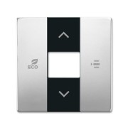 2CKA006220A0549 Накладка контроллера фанкойлов free@home, цвет сталь