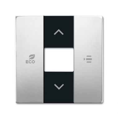 2CKA006220A0549 Накладка контроллера фанкойлов free@home, цвет сталь