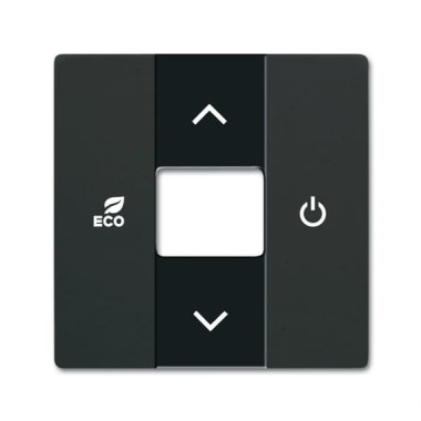 2CKA006220A0631 Накладка терморегулятора free@home, future, цвет чёрный бархат