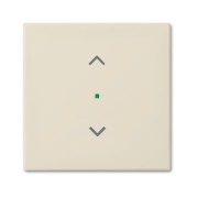 2CKA006220A0637 SRB-1-92 Клавиша одинарная free@home, жалюзи, Basic 55, цвет слоновая кость