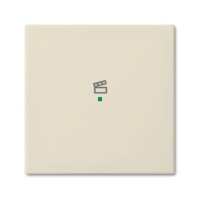 2CKA006220A0638 SRS-1-92 Клавиша одинарная free@home, сцена, Basic 55, цвет слоновая кость