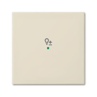 2CKA006220A0639 SRD-1-92 Клавиша одинарная free@home, светорегулятор, Basic 55, цвет слоновая кость