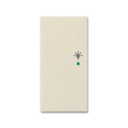 2CKA006220A0641 SRL-2-L-92 Клавиша двойная левая free@home, освещение, Basic 55, цвет слоновая кость