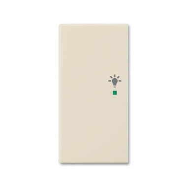 2CKA006220A0641 SRL-2-L-92 Клавиша двойная левая free@home, освещение, Basic 55, цвет слоновая кость