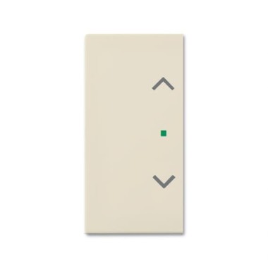 2CKA006220A0642 SRB-2-92 Клавиша двойная free@home, жалюзи, Basic 55, цвет слоновая кость