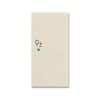 2CKA006220A0645 SRD-2-R-92 Клавиша двойная правая free@home, светорегулятор, Basic 55, цвет слоновая кость