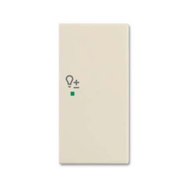 2CKA006220A0645 SRD-2-R-92 Клавиша двойная правая free@home, светорегулятор, Basic 55, цвет слоновая кость