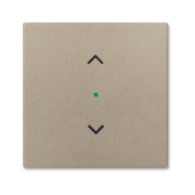 2CKA006220A0654 SRB-1-93 Клавиша одинарная free@home, жалюзи, Basic 55, цвет шампань