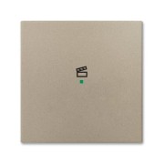 2CKA006220A0655 SRS-1-93 Клавиша одинарная free@home, сцена, Basic 55, цвет шампань