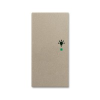 2CKA006220A0658 SRL-2-L-93 Клавиша двойная левая free@home, освещение, Basic 55, цвет шампань