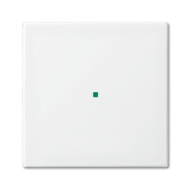 2CKA006220A0669 SR-1-94 Клавиша одинарная free@home, Basic 55, цвет альпийский белый