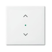 2CKA006220A0671 SRB-1-94 Клавиша одинарная free@home, жалюзи, Basic 55, цвет альпийский белый