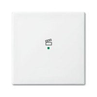 2CKA006220A0672 SRS-1-94 Клавиша одинарная free@home, сцена, Basic 55, цвет альпийский белый