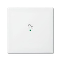 2CKA006220A0673 SRD-1-94 Клавиша одинарная free@home, светорегулятор, Basic 55, цвет альпийский белый