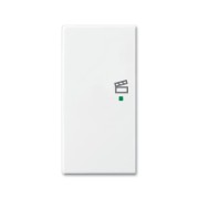 2CKA006220A0677 SRS-2-L-94 Клавиша двойная левая free@home, сцена, Basic 55, цвет альпийский белый