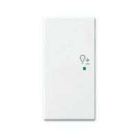 2CKA006220A0678 SRD-2-L-94 Клавиша двойная левая free@home, светорегулятор, Basic 55, цвет альпийский белый