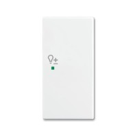 2CKA006220A0679 SRD-2-R-94 Клавиша двойная правая free@home, светорегулятор, Basic 55, цвет альпийский белый