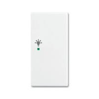 2CKA006220A0680 SRL-2-R-94 Клавиша двойная правая free@home, освещение, Basic 55, цвет альпийский белый