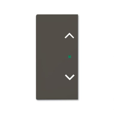 2CKA006220A0693 SRB-2-95 Клавиша двойная free@home, жалюзи, Basic 55, цвет ch?teau-black