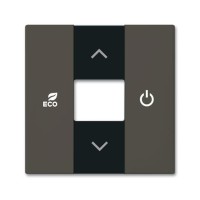 2CKA006220A0699 CP-RTC-95 Накладка терморегулятора free@home, Basic 55, цвет ch?teau-black