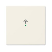 2CKA006220A0704 SRL-1-96 Клавиша одинарная free@home, освещение, Basic 55, цвет chalet-white