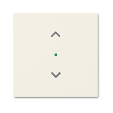 2CKA006220A0705 SRB-1-96 Клавиша одинарная free@home, жалюзи, Basic 55, цвет chalet-white