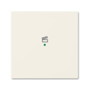 2CKA006220A0706 SRS-1-96 Клавиша одинарная free@home, сцена, Basic 55, цвет chalet-white