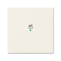 2CKA006220A0706 SRS-1-96 Клавиша одинарная free@home, сцена, Basic 55, цвет chalet-white