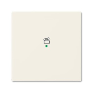 2CKA006220A0706 SRS-1-96 Клавиша одинарная free@home, сцена, Basic 55, цвет chalet-white