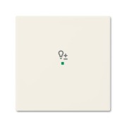 2CKA006220A0707 SRD-1-96 Клавиша одинарная free@home, светорегулятор, Basic 55, цвет chalet-white