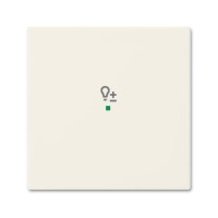 2CKA006220A0707 SRD-1-96 Клавиша одинарная free@home, светорегулятор, Basic 55, цвет chalet-white